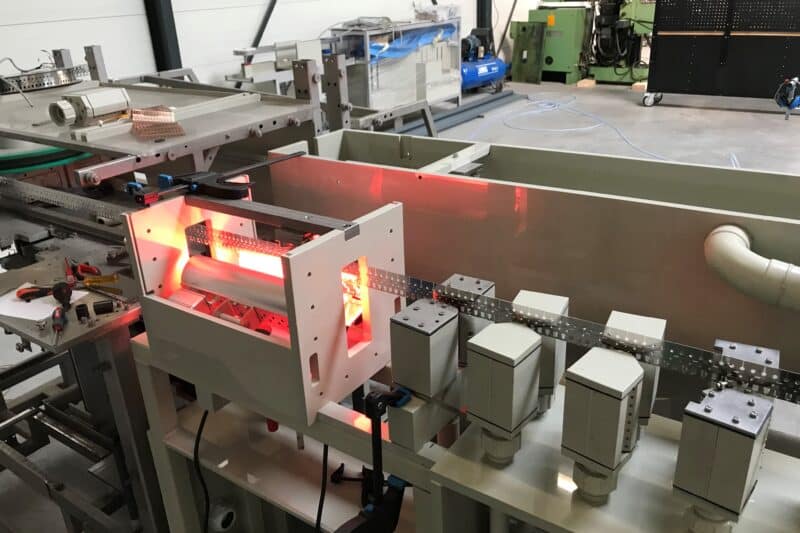 Air-dry systeem semiconductor plating line